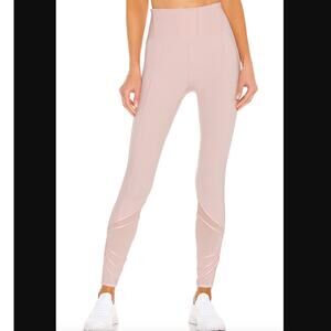 Free People Movement Grand Finale Legging Moon Light Mauve Balletcore Size XS